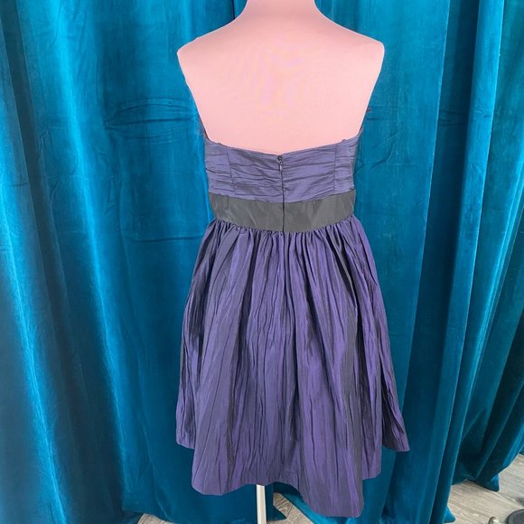 Maggy London Strapless Ruffle Cocktail Dress - Picture 9 of 13